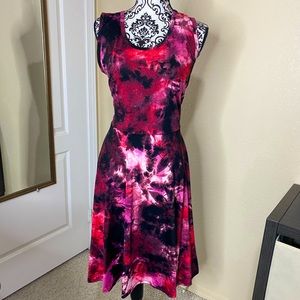 LuLaRoe Nicki dress tie dye